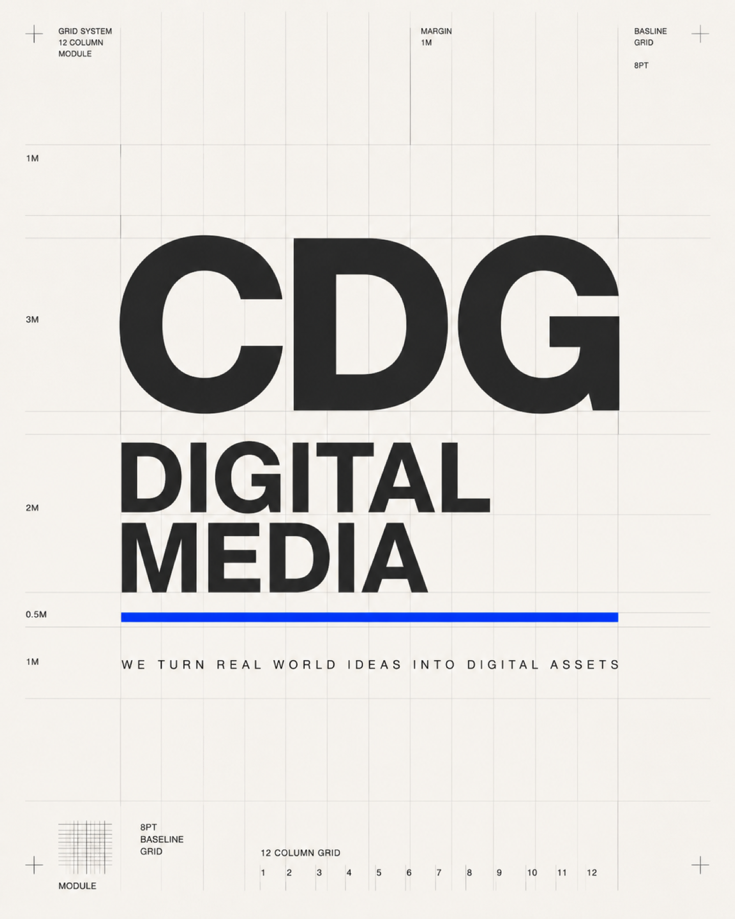 CDG Digital Media brand grid system